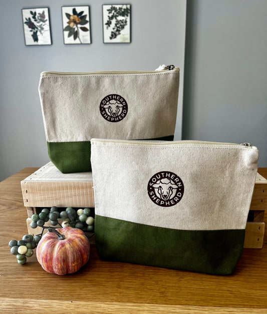 Canvas Zippered Pouch